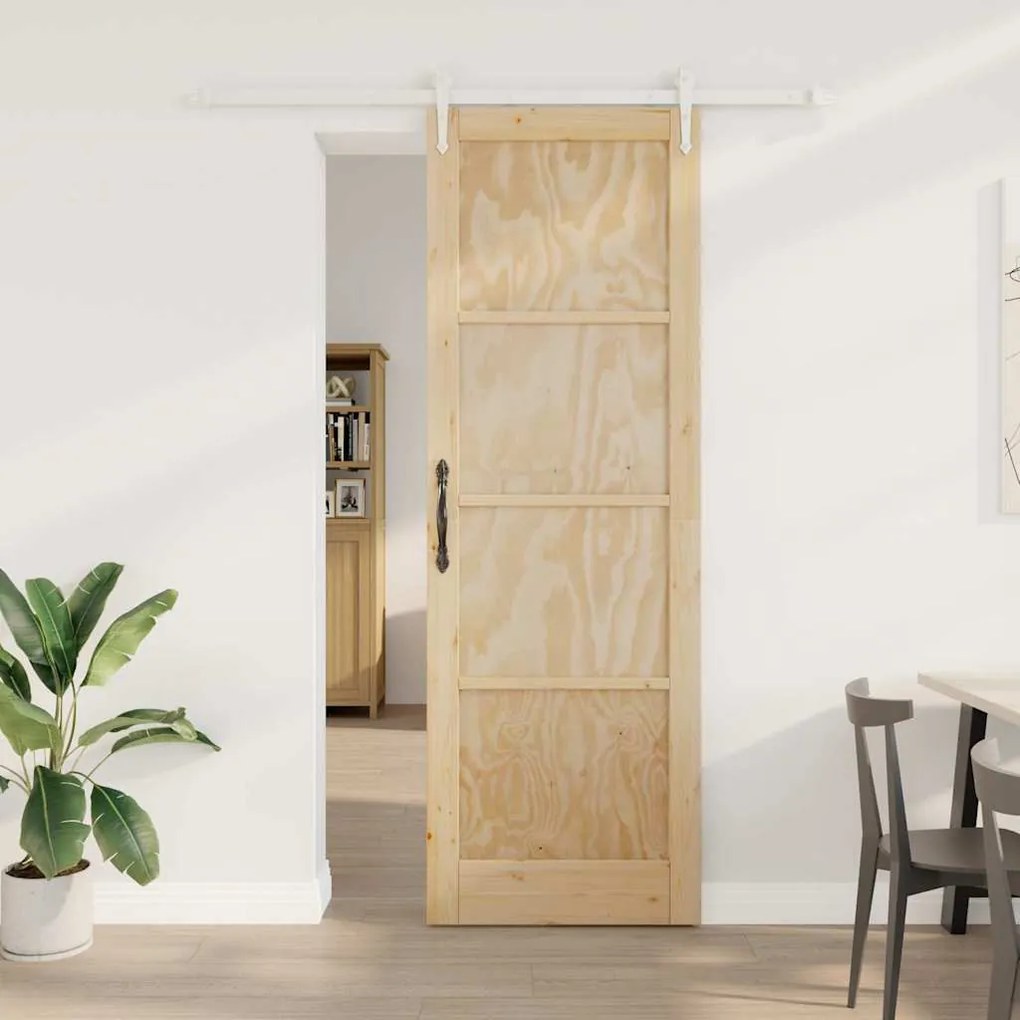 Csúszó ajtó Egyéb ORKDAL Természetes és fehér 78 x 232 cm