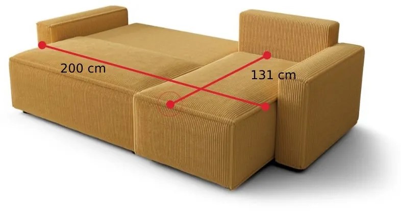 JAMBRO sarokülőgarnitúra, 237x90x140, poso 27