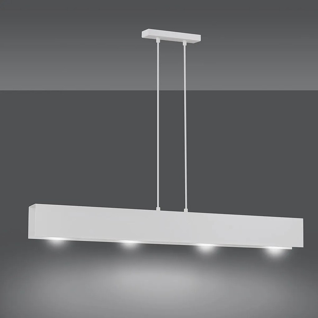Emibig modern függeszték gentor fehér emi673/4