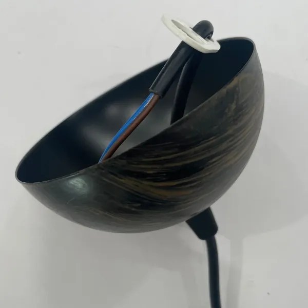 ONLI - Csillár zsinóron MAIDA 1xE27/15W/230V átm. 50 cm barna