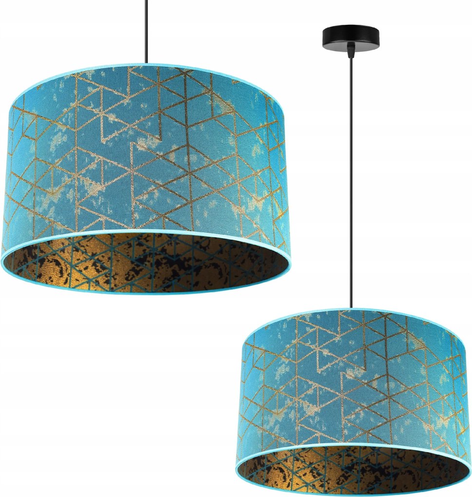 Mennyezeti Lámpa Lógó Csillár Glamour Szimpla Nappali Lámpabúra Arany