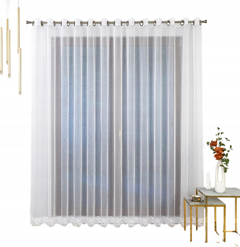 Napellenző függöny 500x285 cm átlós könnyű elegáns varrott Lengyelországban