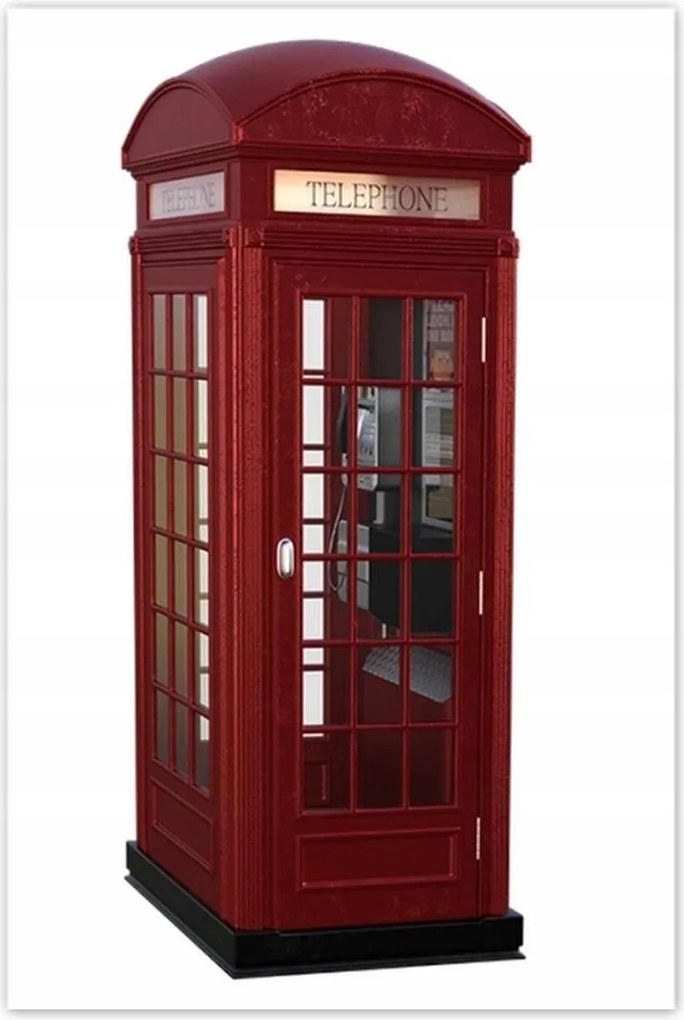 Poszterek 80x120 Piros angol bódé