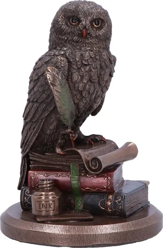 Bagoly An Owl's Tale Bronze figura a Nemesis cégtől Anglia