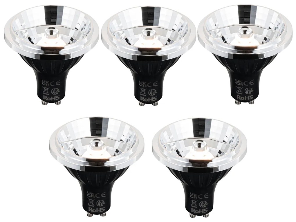 5 db Okos GU10 dimmelhető LED izzó AR70 6W 500lm 2200-6500K