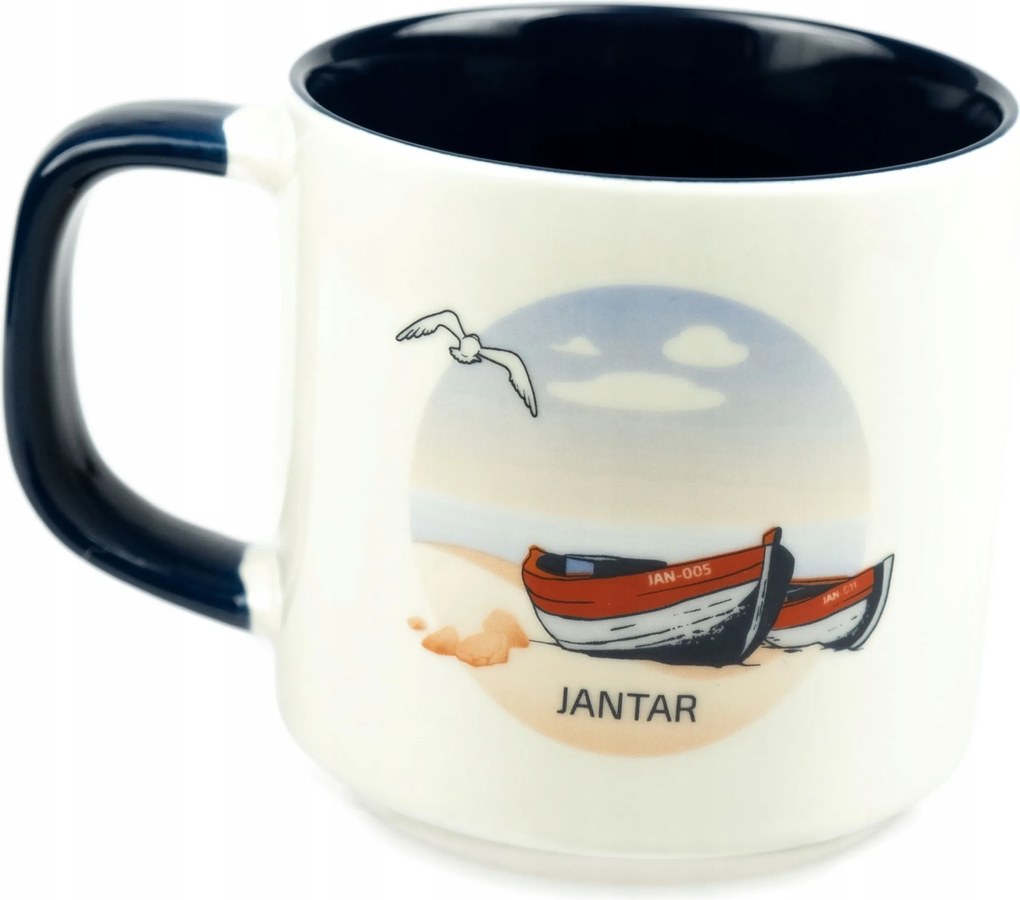 Bögre ajándék a tengerből ajándék Balti-tenger Jantar