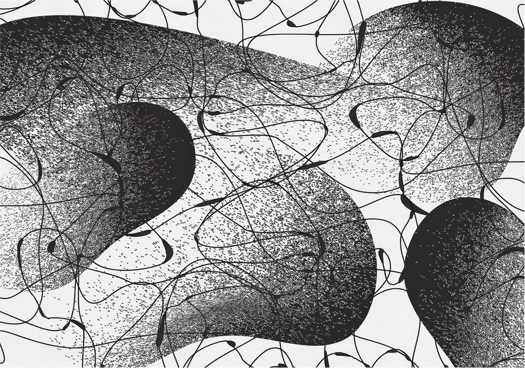 Flizelin tapéta Fali furnér 3D hatás Absztrakt minta 208x146 Ragasztó