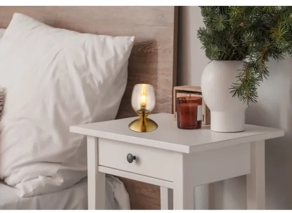 Globo 24007M - Asztal érintős lámpa KUWAITA 1xE14/25W/230V réz