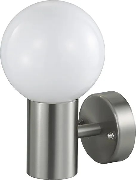 Fali lámpa egyenes gömb kültéri kerti lámpa