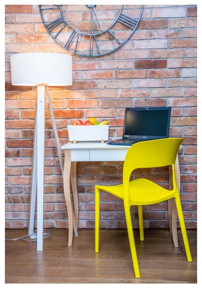 Lillo világoszürke íróasztal, hosszúság 65 cm - Ragaba