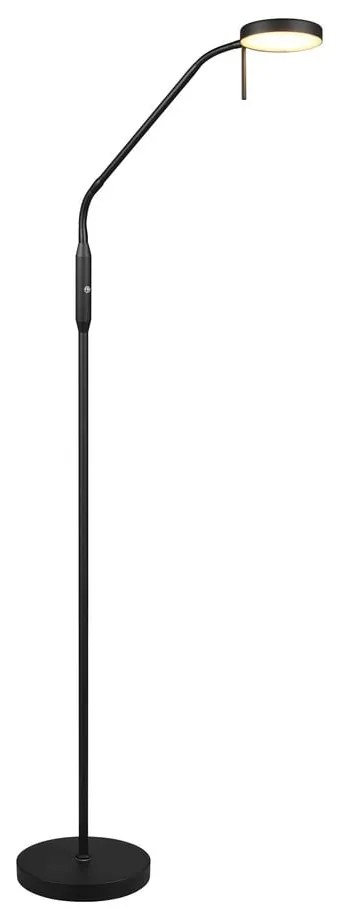 Fekete LED állólámpa (magasság 160 cm) Moreno – Reality