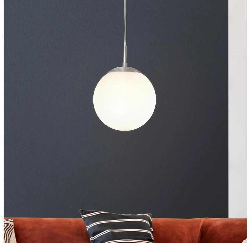 Eglo EGLO 85261 - Csillár zsinóron RONDO 1xE27/60W/230V átm. 20 cm EG85261