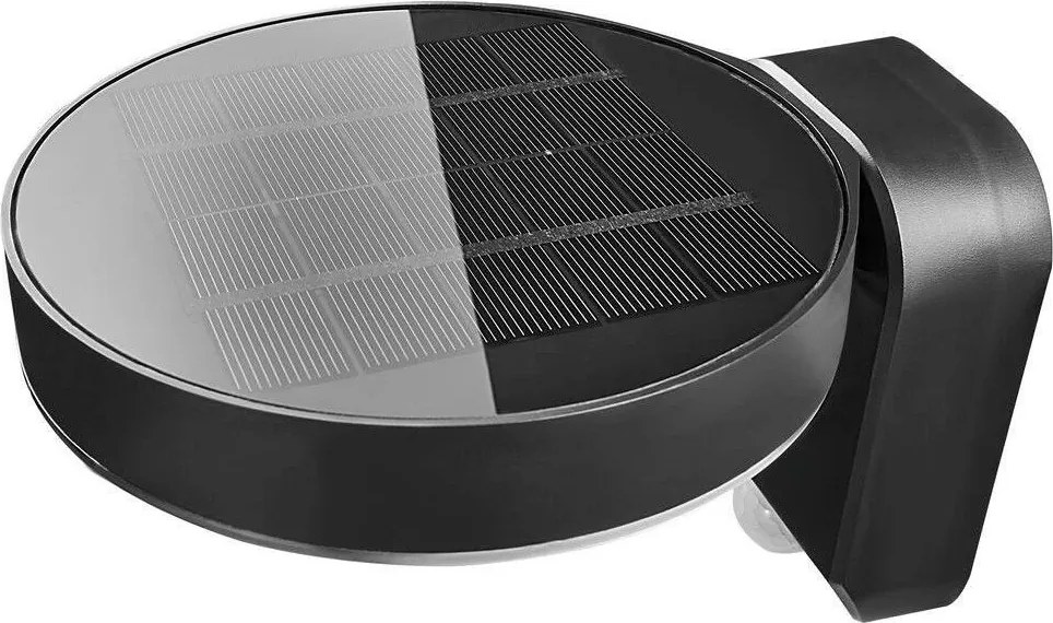 NORDLUX 2118141003 RICA Fali Lámpa Mozgásérzékelővel Fekete LED IP44