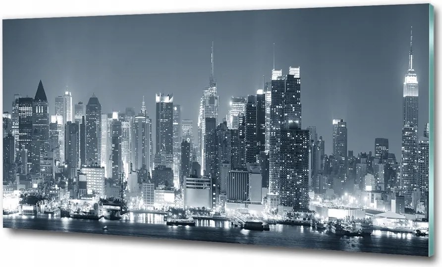 Fotó üvegfestmény Vihar Varsó felett 125x50