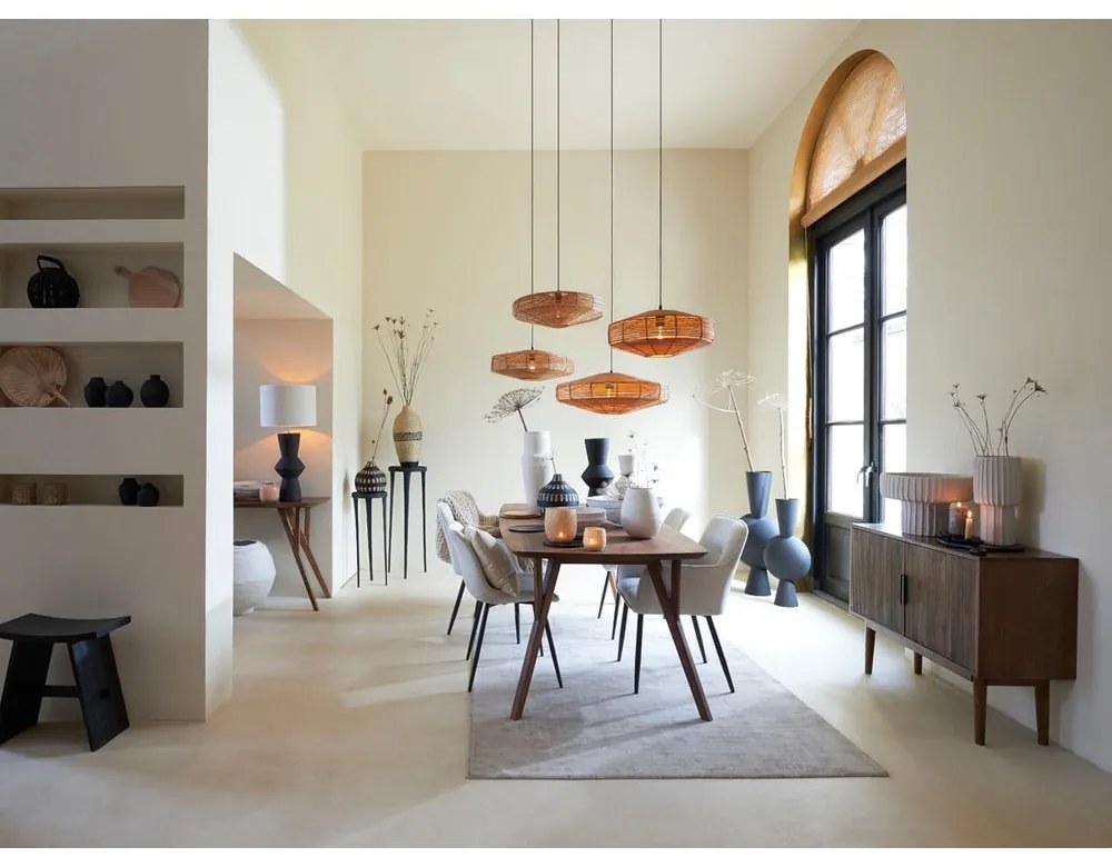 Fém kerek tárolóasztal szett 2 db-os ø 35 cm Tobias – Light &amp; Living