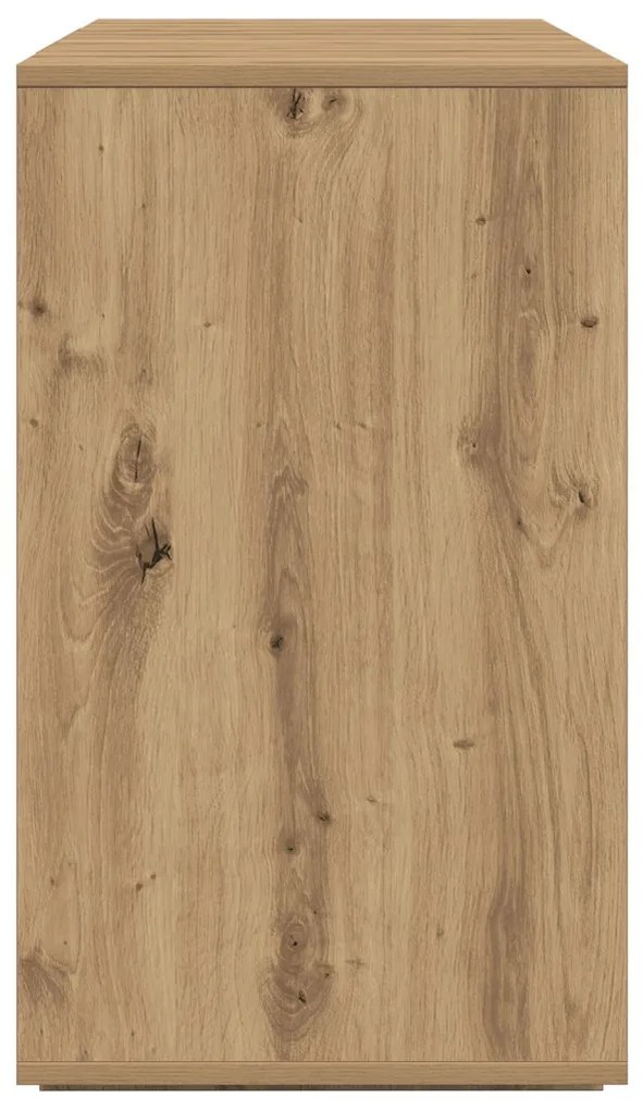 Tölgy étkezőszekrény Művészi tölgy Szerelt fa 120 x 41 x 75 cm