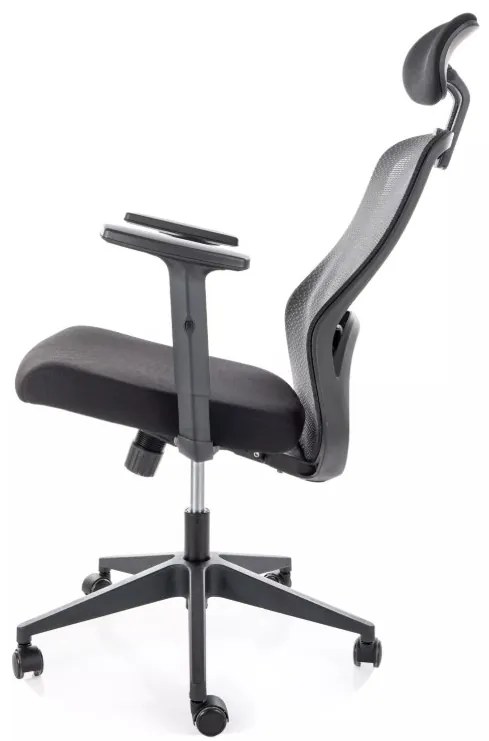 Q-050 Forgószék Fekete