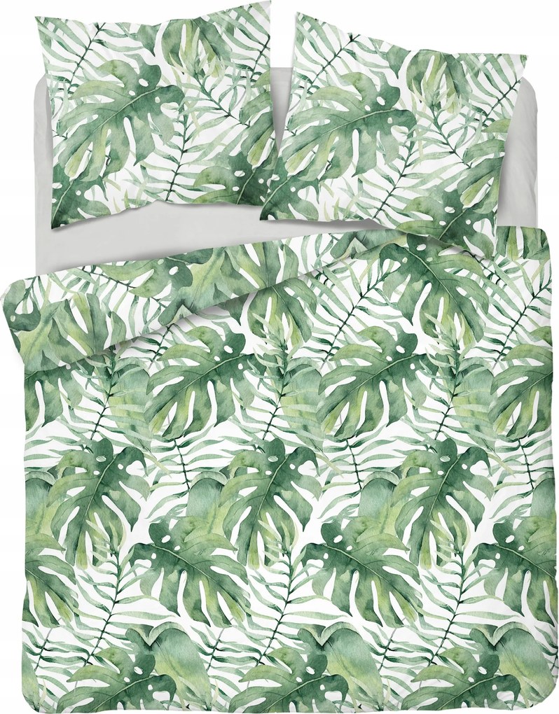 Pamut-szatén ágyneműhuzat 220x200 hálószobába, kellemes tapintású