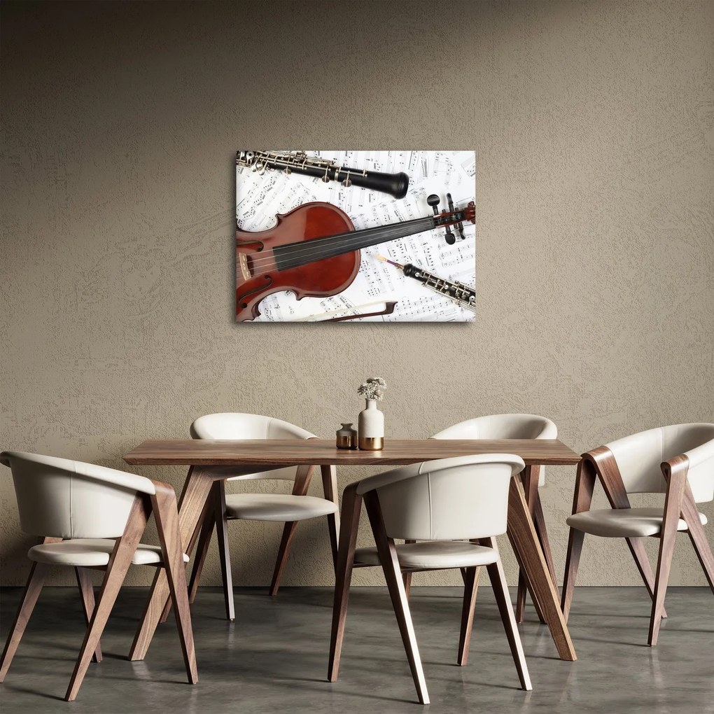 Kép - Hangszerek (70x50 cm)