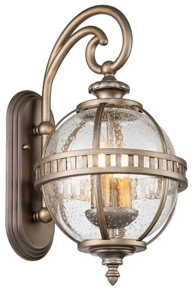 Kichler KL-HALLERON-2S-BU - Kültéri lámpa HALLERON 2xE14/40W/230V IP44