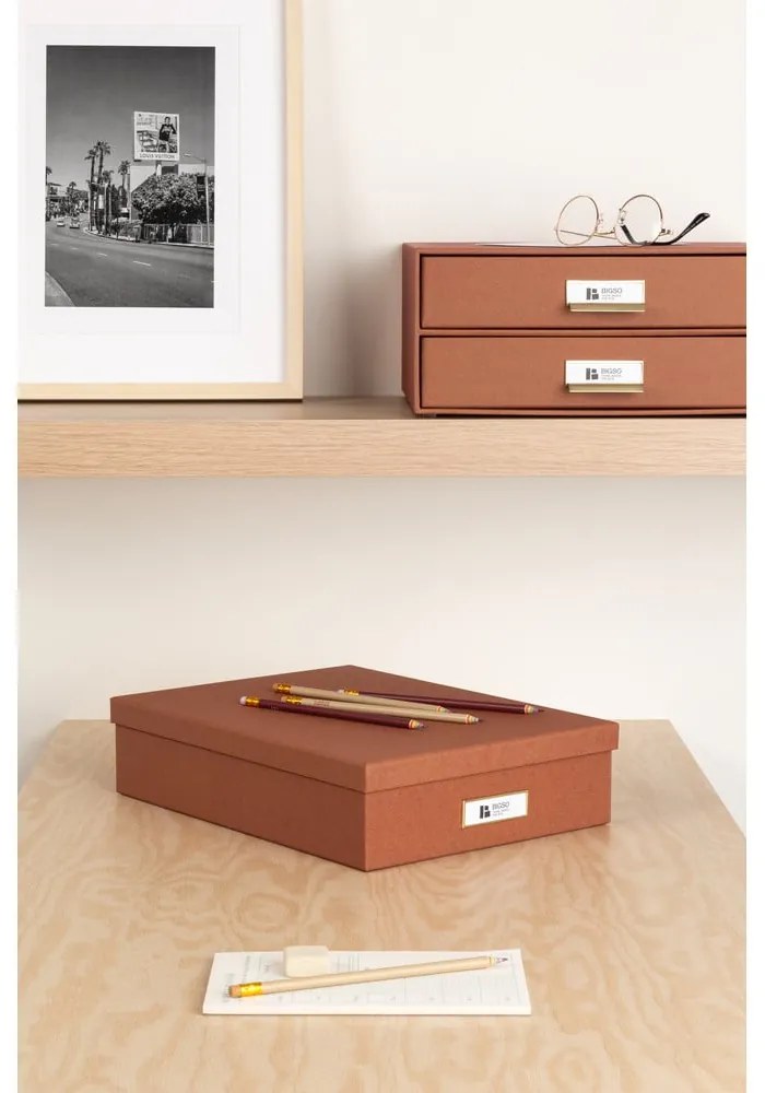 Karton rendszerező dokumentumokhoz Oskar Restore Paper Laminate – Bigso