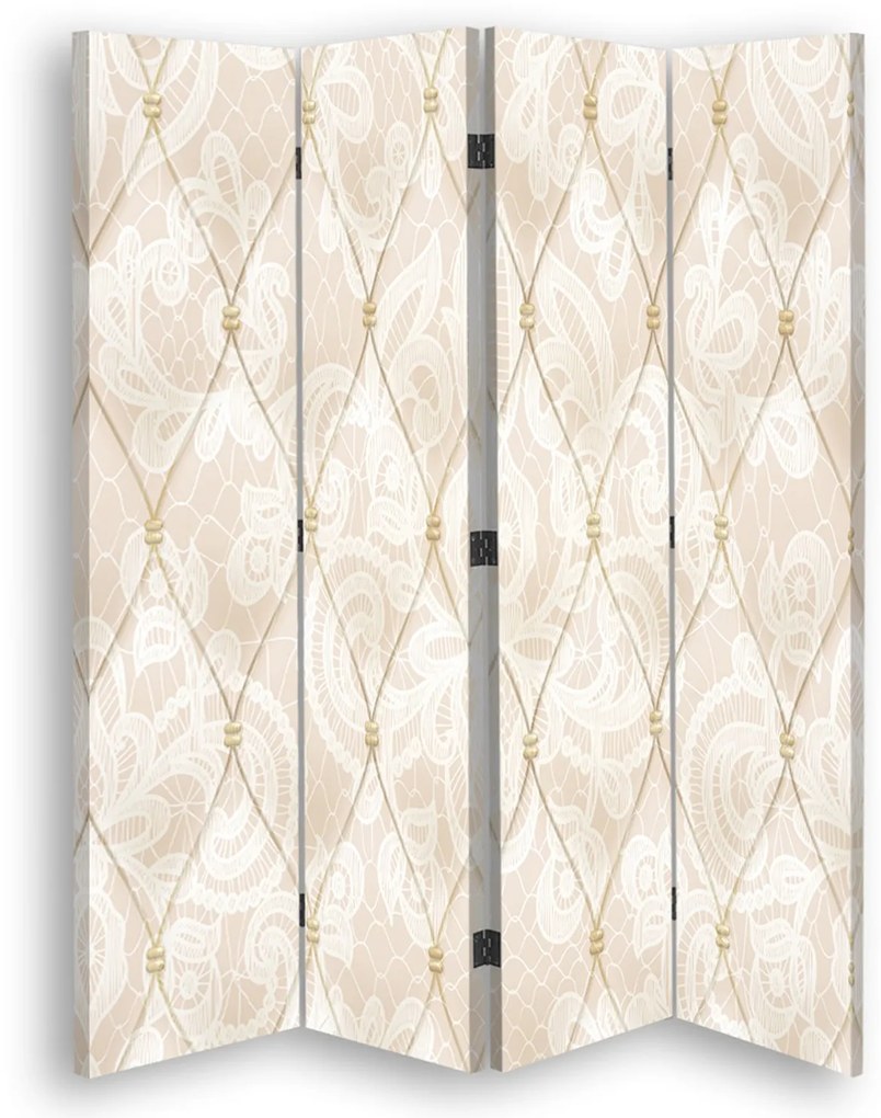 Gario Paraván Serene bézs Méret: 145 x 170 cm, Kivitelezés: Klasszikus paraván