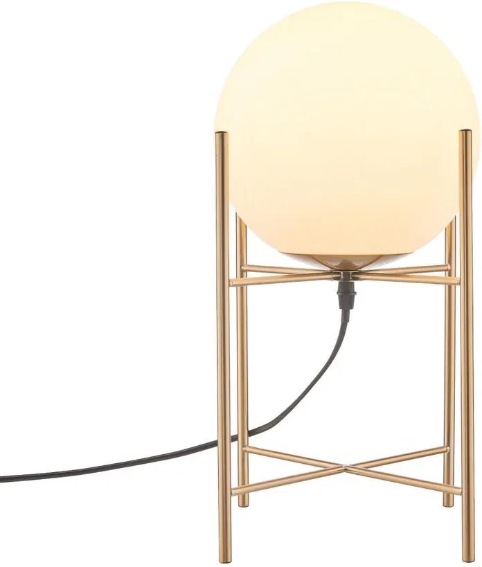 GLOW BALL asztali lámpa, arany 40cm