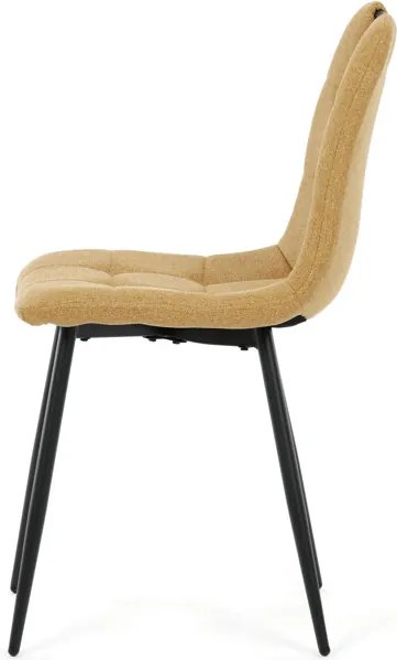 Sárga Szövet Étkezőszék DCL-V2017 YEL2