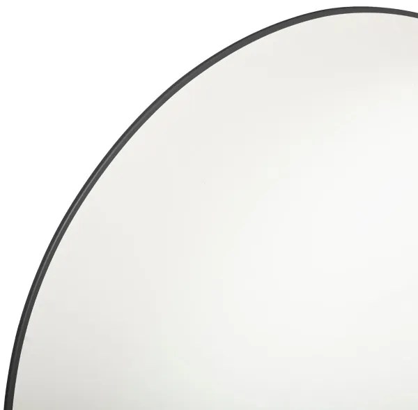 Atmosphera - Fali tükör ALICE átm. 76 cm fekete