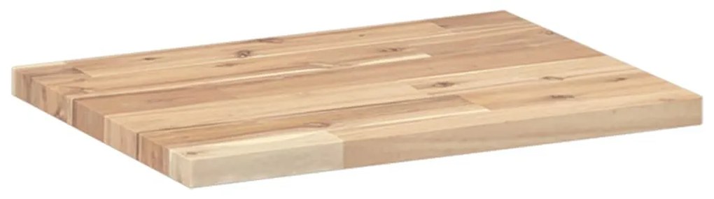 3 db kezeletlen tömör akácfa függőpolc 40 x 30 x 2 cm