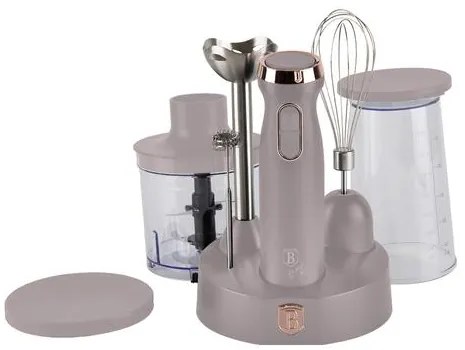BerlingerHaus 6 részes botmixer szett (800 W) Taupe Collection  BH/9562