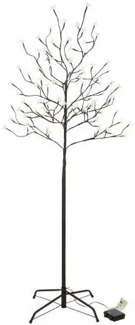 NEXOS Dekoratív fa 150 cm 96 LED meleg fehér