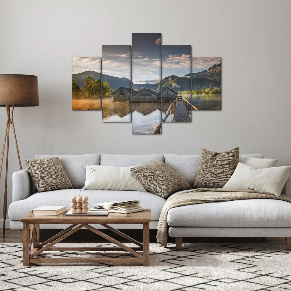 Tó képe (150x105 cm)