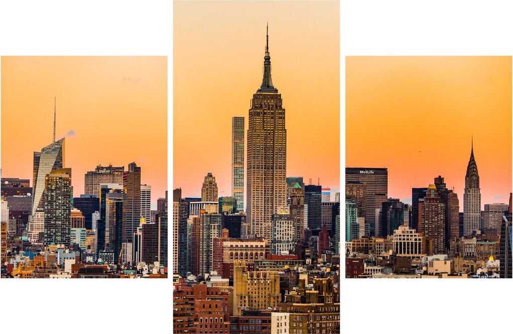 New York képe (90x60 cm)