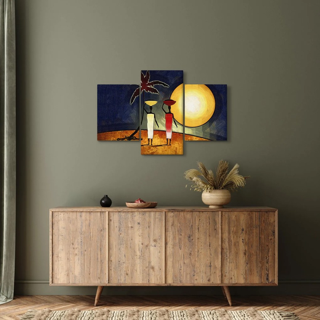 Egy ősi festmény képe (90x60 cm)