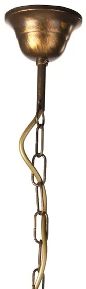 ONLI - Csillár láncon ALGA 3xE14/6W/230V bronz