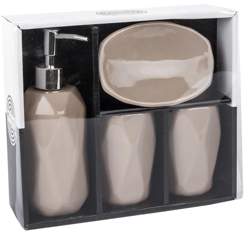 Dolomite fürdőszoba szett, bézs