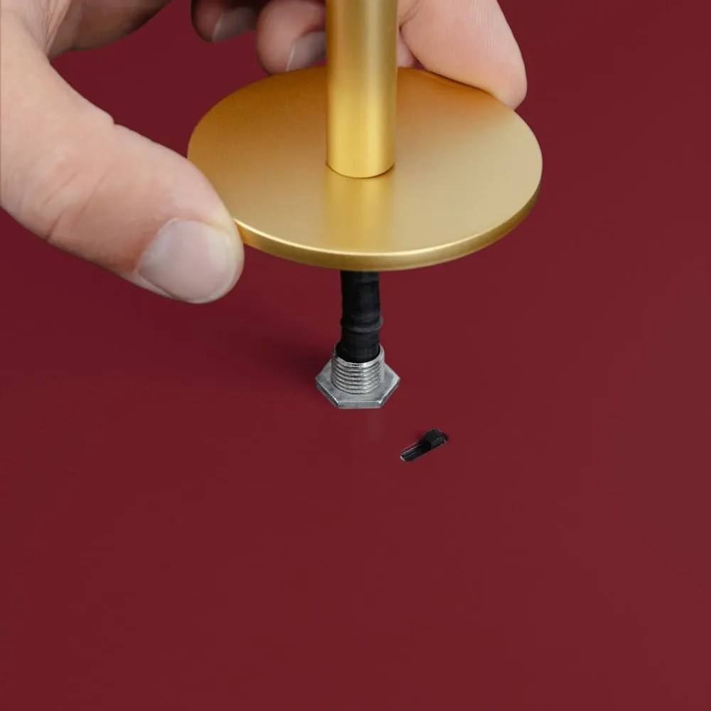 Piros fém LED dimmelhető függőlámpa fém búrával ø 31 cm Asteria Plus – UMAGE