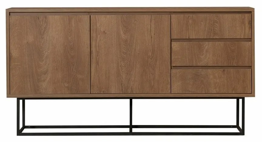 Ruba Walnut and Black szekrény