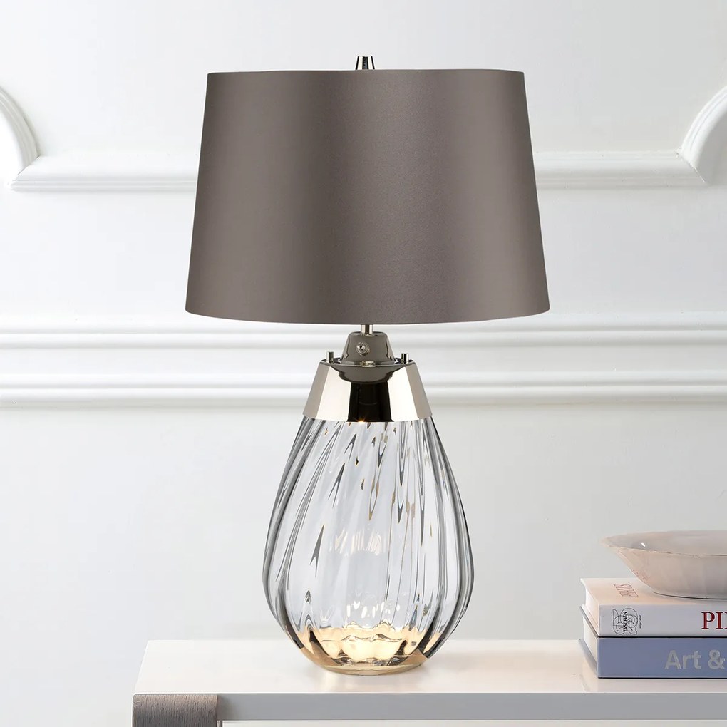 Elstead glamour modern asztali lámpa lena small szürke elslena-tl-s-smoke