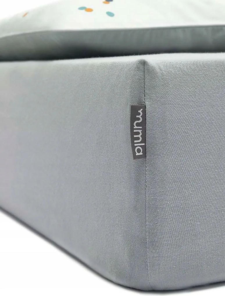 Pamut lepedő szürke 180x200 cm gumis Mumla