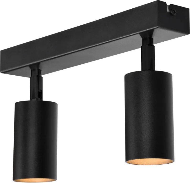 KAJA K-4726 MONTI Fekete Színű Spotlámpa 2xGU10 10W IP20