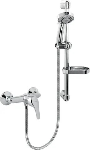 Zuhany csaptelep Novaservis Titania Iris zuhanyszettel együtt 150 mm króm 92061KIT,0