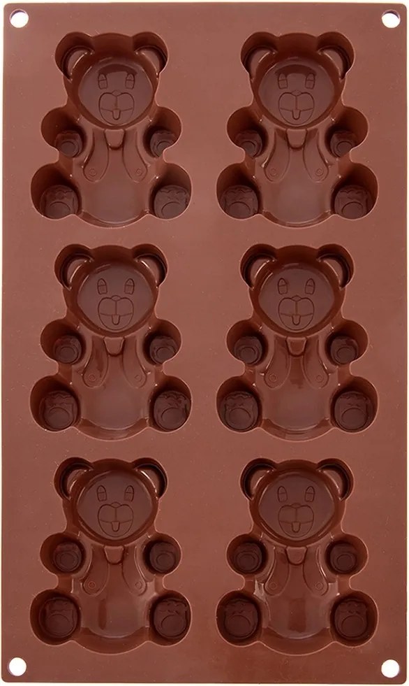 Szilikon keksz forma Muffin mackók