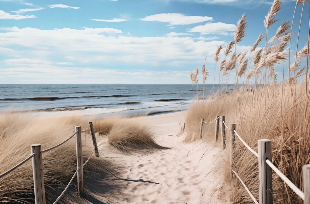 Poszter 86,4x56,8cm Tengerparti híd