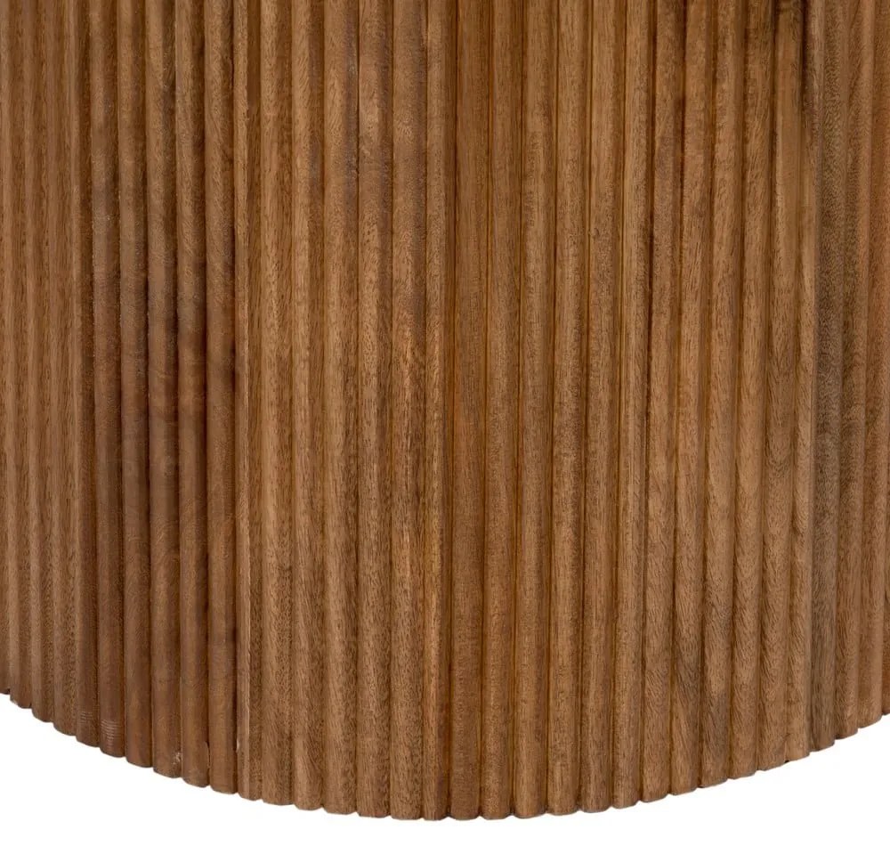 Kerek étkezőasztal márvány asztallappal ø 120 cm – Ixia