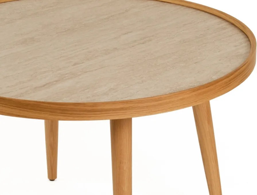 Polen 80 - Oak, Travertine