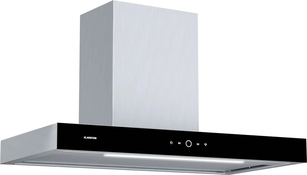 Klarstein SmartEdge páraelszívó, WiFi, csendes, erőteljes, LED, 550 m³/h, EEK A+