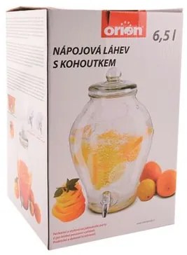 Orion APPLE üvegpalack + csap, 6,5 l