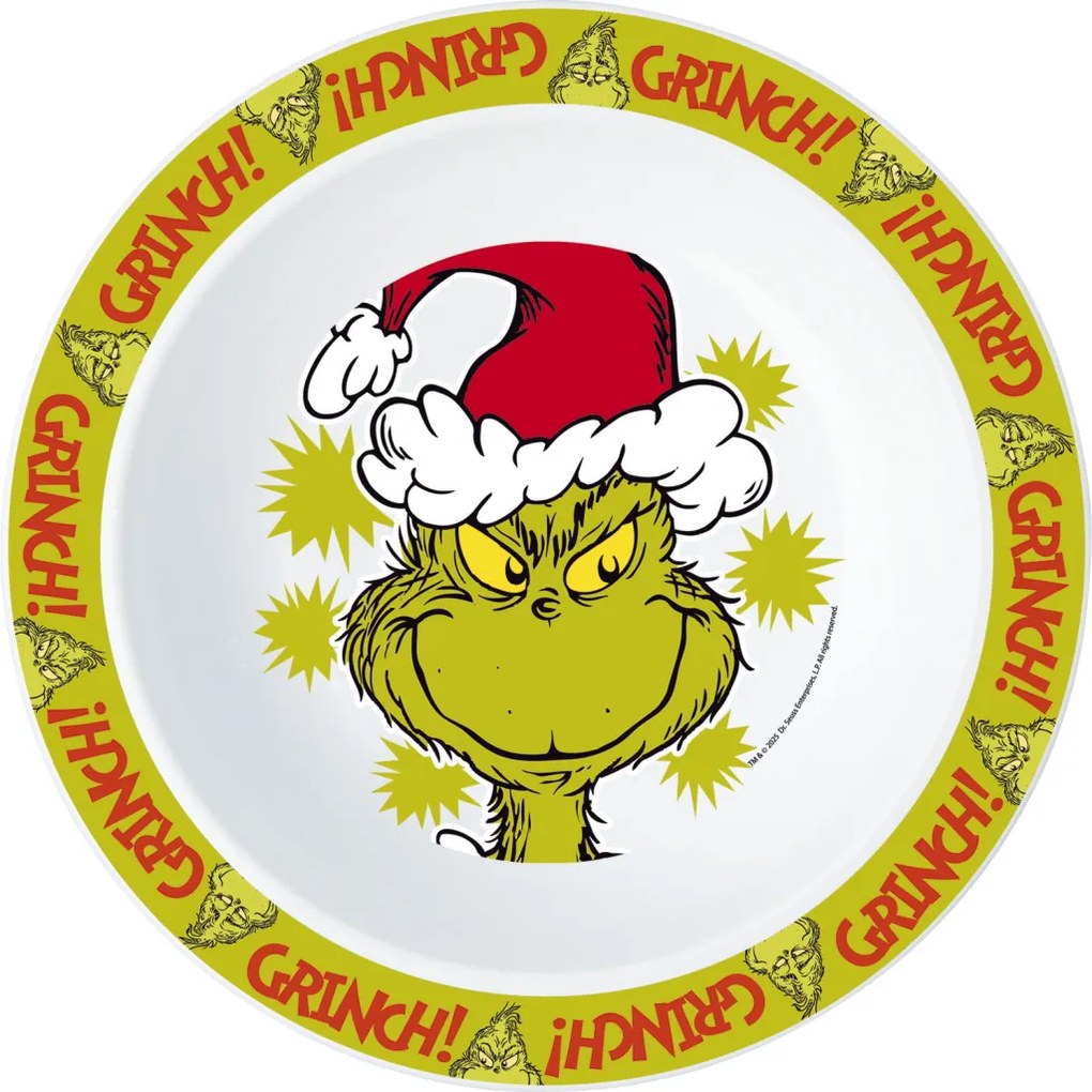 A Grincs Christmas Mischief micro mélytányér 16 cm